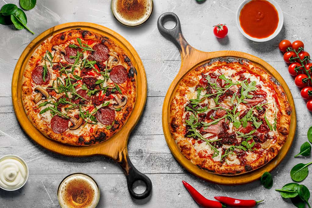 2 for 1 pizza at Il Rosso Mansfield